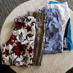 Mens Board Shorts, Set Of 4